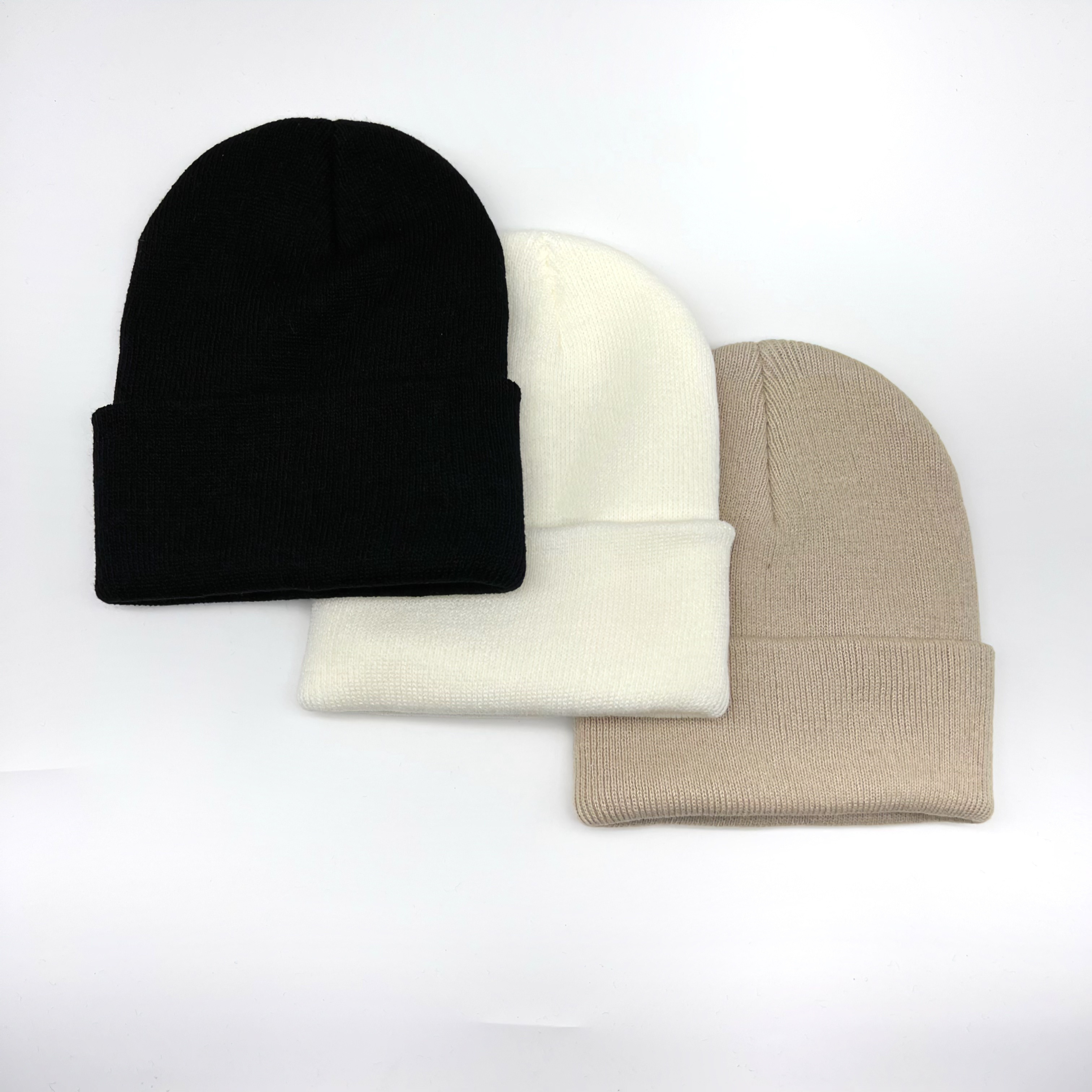 New Unisex Winter Knit Hats Men Women Beanie Hat Cap Warm with