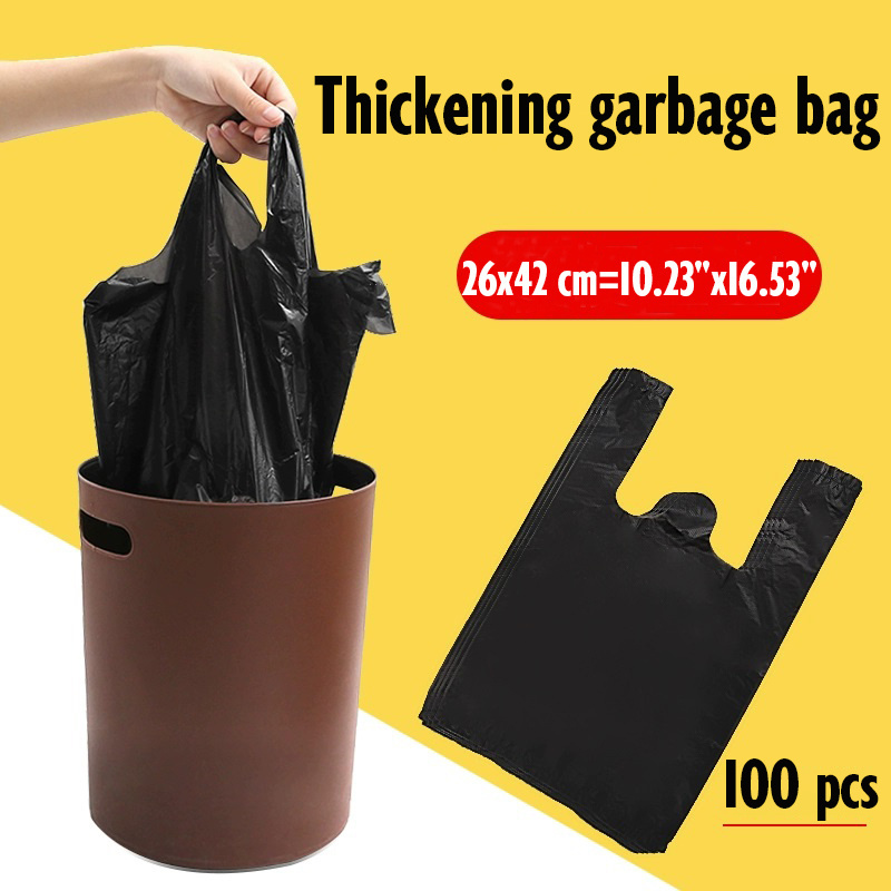 Drawstring Disposable Thickened Garbage Bag Disposable Small - Temu