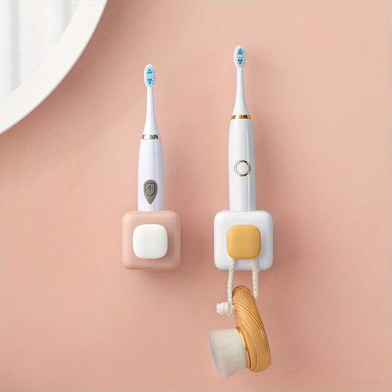 Easy install Wall Mounted Toothbrush Holder Punch free - Temu