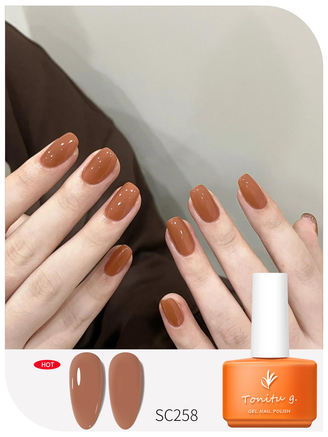 VINIMAY 30 Coffee Nail Art Gel Nail Polish UV Soak Off Gelpolish Gel Polish  Color Primer Manicure Nails Gel Lacque Salon 15ML - AliExpress