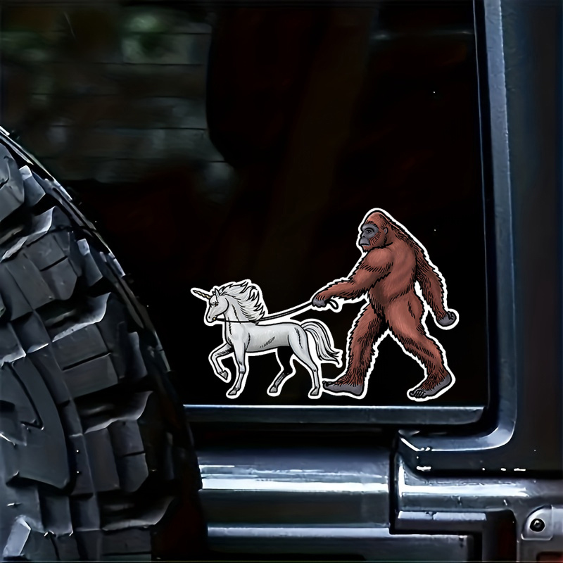 

Sasquatch Decal - Car Bumper Sticker