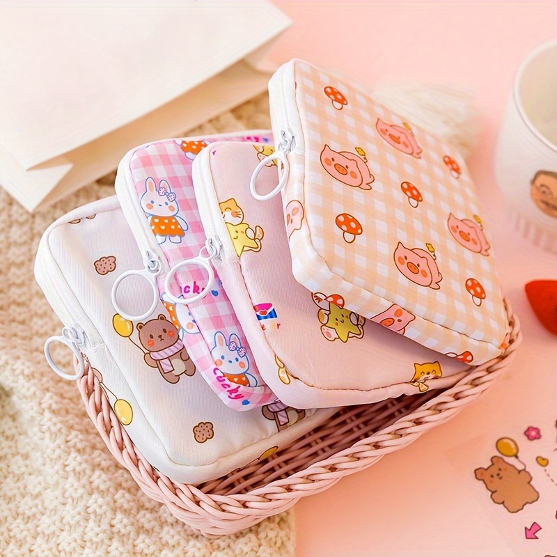 Sanitary Napkin Storage Bags Menstrual Cup Pouches Menstrual Pad