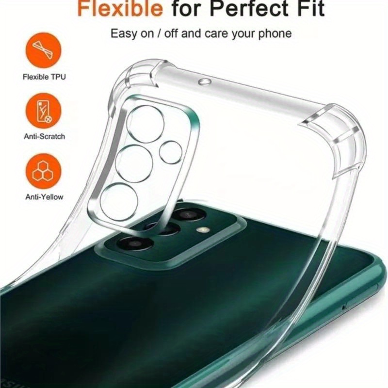 Soft Cover Shockproof Transparent Case Galaxy S23 - Temu