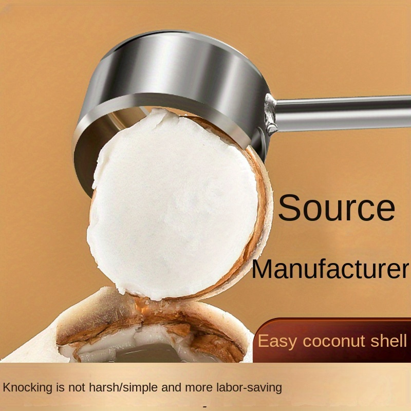 Egg Soft Knife Shelling And Opening Coconut Commercial Professional Coconut  Artifact To Dig Coconut Meat And Chop Coconut Green Special Knife - Temu