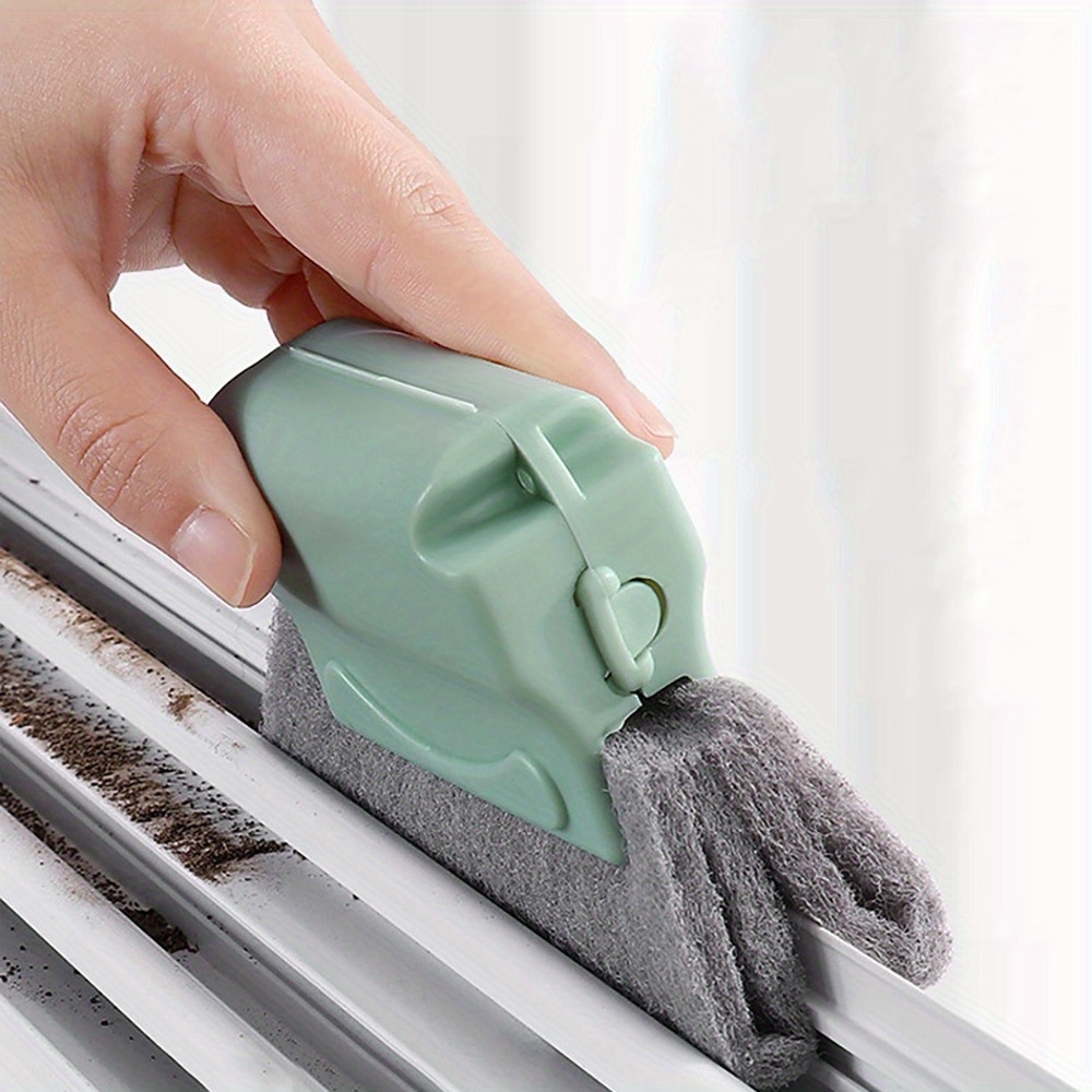 Household Window Groove Cleaning Brush Reusable Creative Handheld Tool