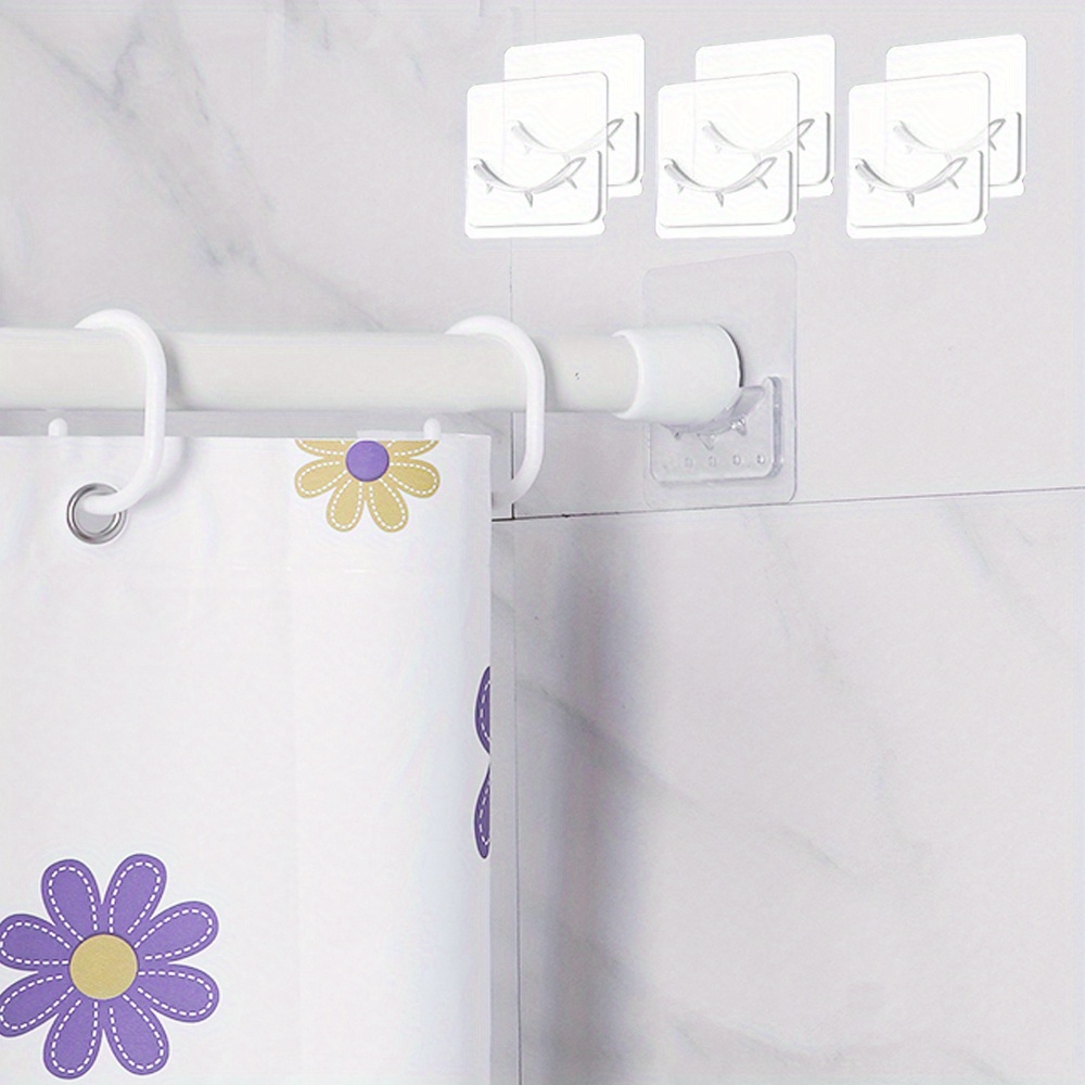 2Pcs Support de douche à main, support de douche ajustable à 360°, support  de douche universel en pâte solide, montage mural