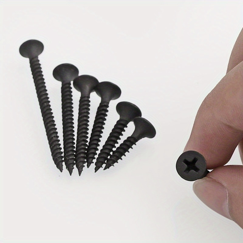 Self tapping Screws High Strength Drywall Screws Black Cross - Temu