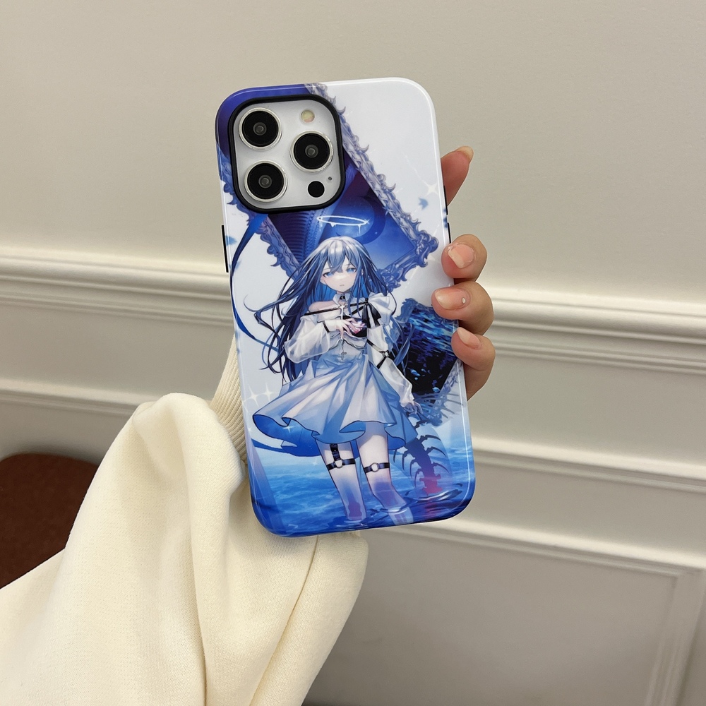 2pcs Funda Teléfono Patrón Tortuga Anime Iphone 11 12 13 14 - Temu