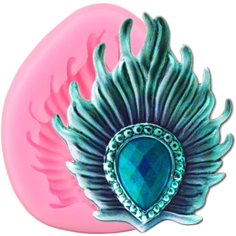 Peacock Silicone Mold Resin Silicone Mould Jewelry Making 