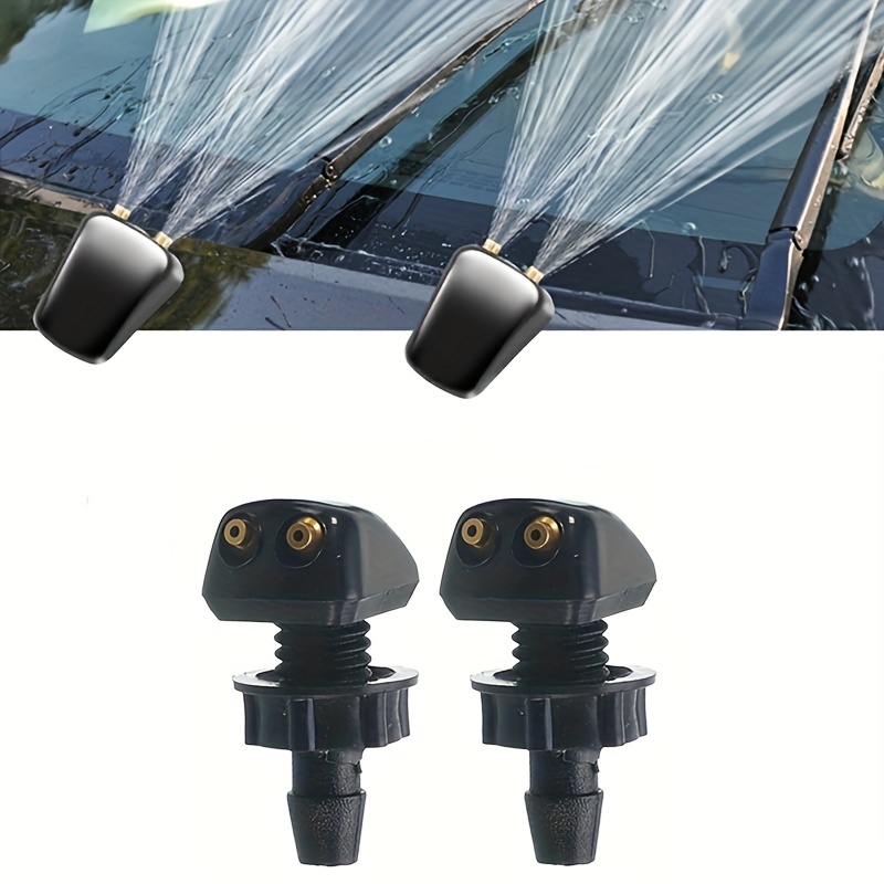 Front Windshield Washer Nozzles Wiper Spray Kit Single - Temu