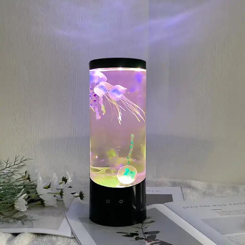 1pc Lampada Lava Medusa Cool Jellyfish Night Light - Temu Italy