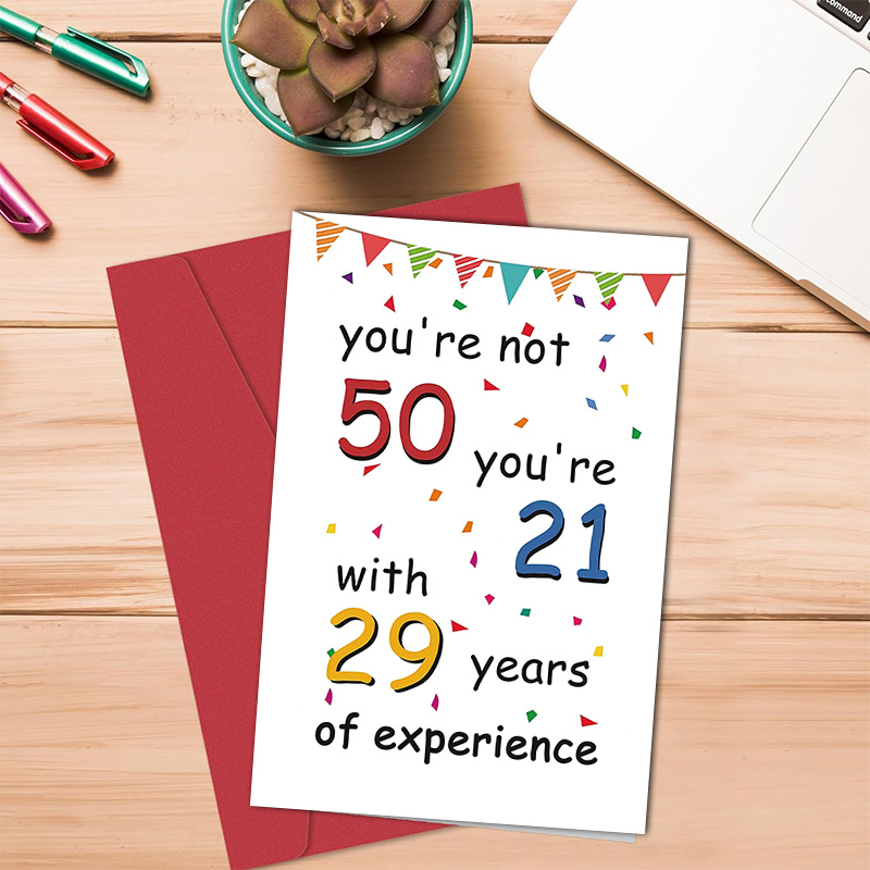 What to Write For 50th Birthday Greeting Cards Messages — Old