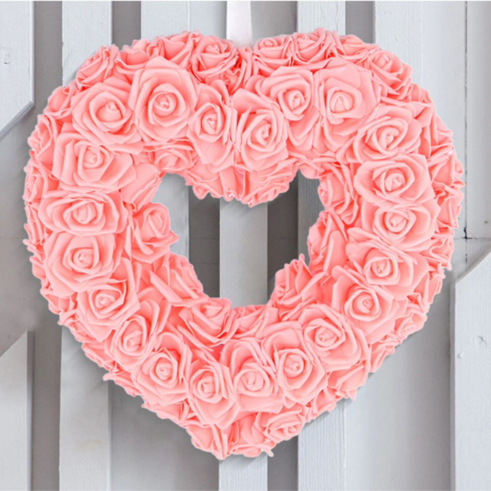 Corazones de flores DIY: el emblema del amor para su decoración de  matrimonio