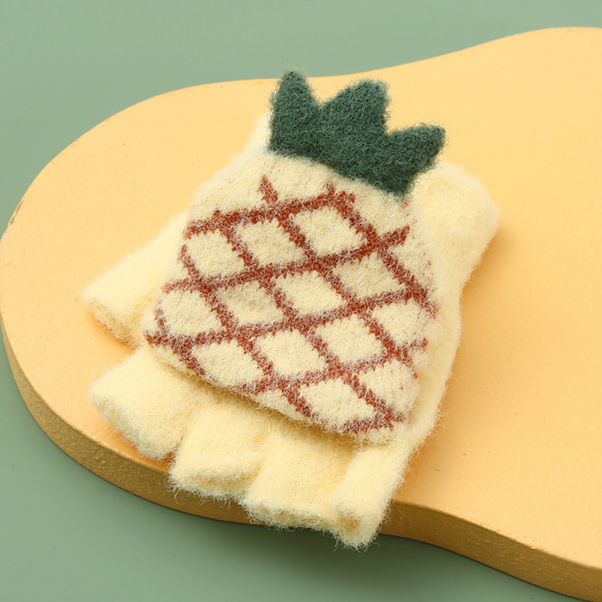 Warm Half Finger Baby Gloves for Autumn/Winter