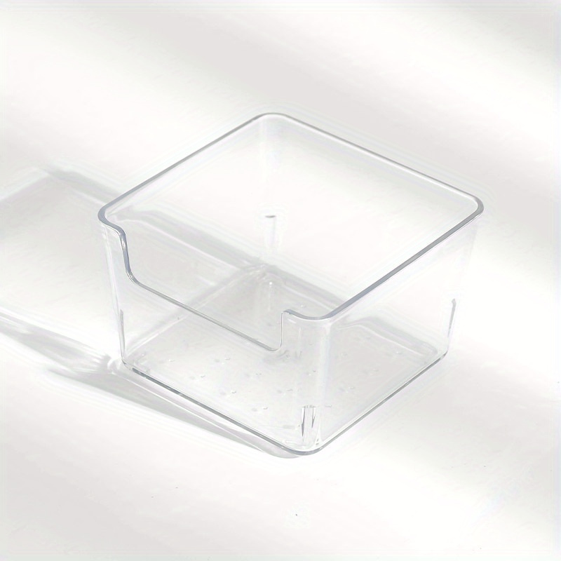 Multilayers Transparent Storage Box Clear Plastic Document Paper Filling  Case
