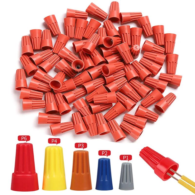 RuiLing 102-Pack Twist-On Electrical Wire Connectors Screw
