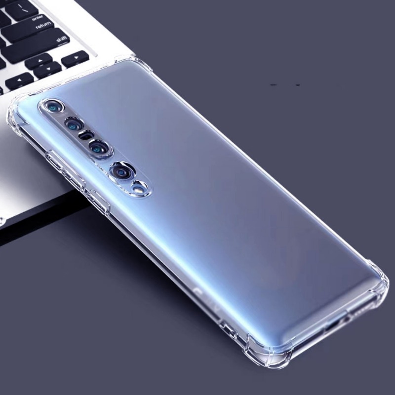 For Xiaomi Mi 10T Lite Case Clear Bumper Soft TPU Phone Cases For Xiaomi Mi  10T Lite 5G Silicone Cover Fundas mi10T 10 T pro