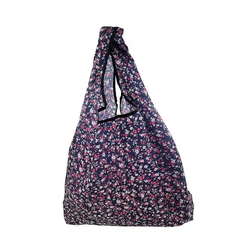 Print Foldable Shopping Bag Large Capacity Polyester - Temu Canada
