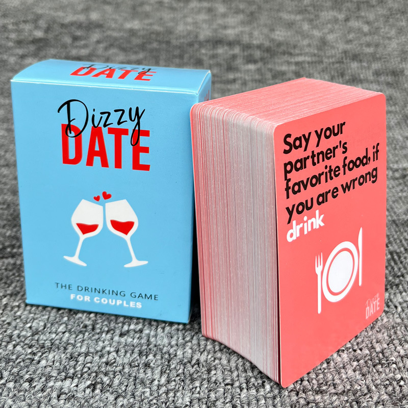 Dizzy Date - Adult Drinking Game for Couples. Perfect Valentine's