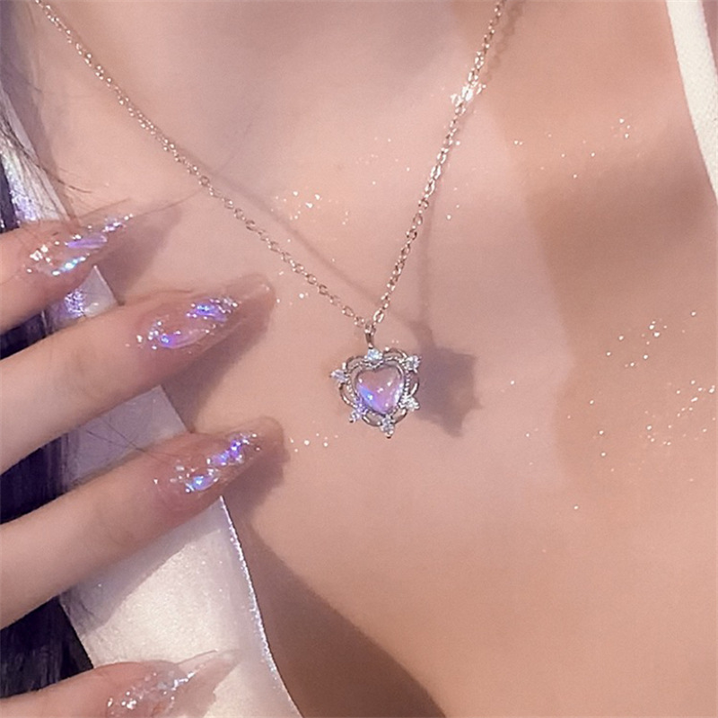 elegant pendant necklace women cute japanese Temu Georgia