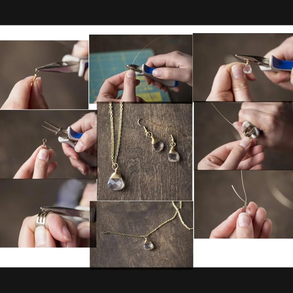 1 Roll 0.2/0.3/0.4/0.5/0.6/0.7/0.8/1mm Sturdy Copper Wire Beading Wire for Bracelet Necklace DIY Jewelry Making Accessories