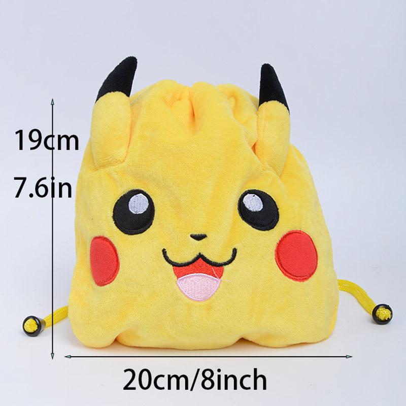 POKEMON KAWAI stuffed backpack for boys and girls, POKEMON-stuffed backpack,  Squirtle, Pikachu,Bulbasaur,Charmander, plush