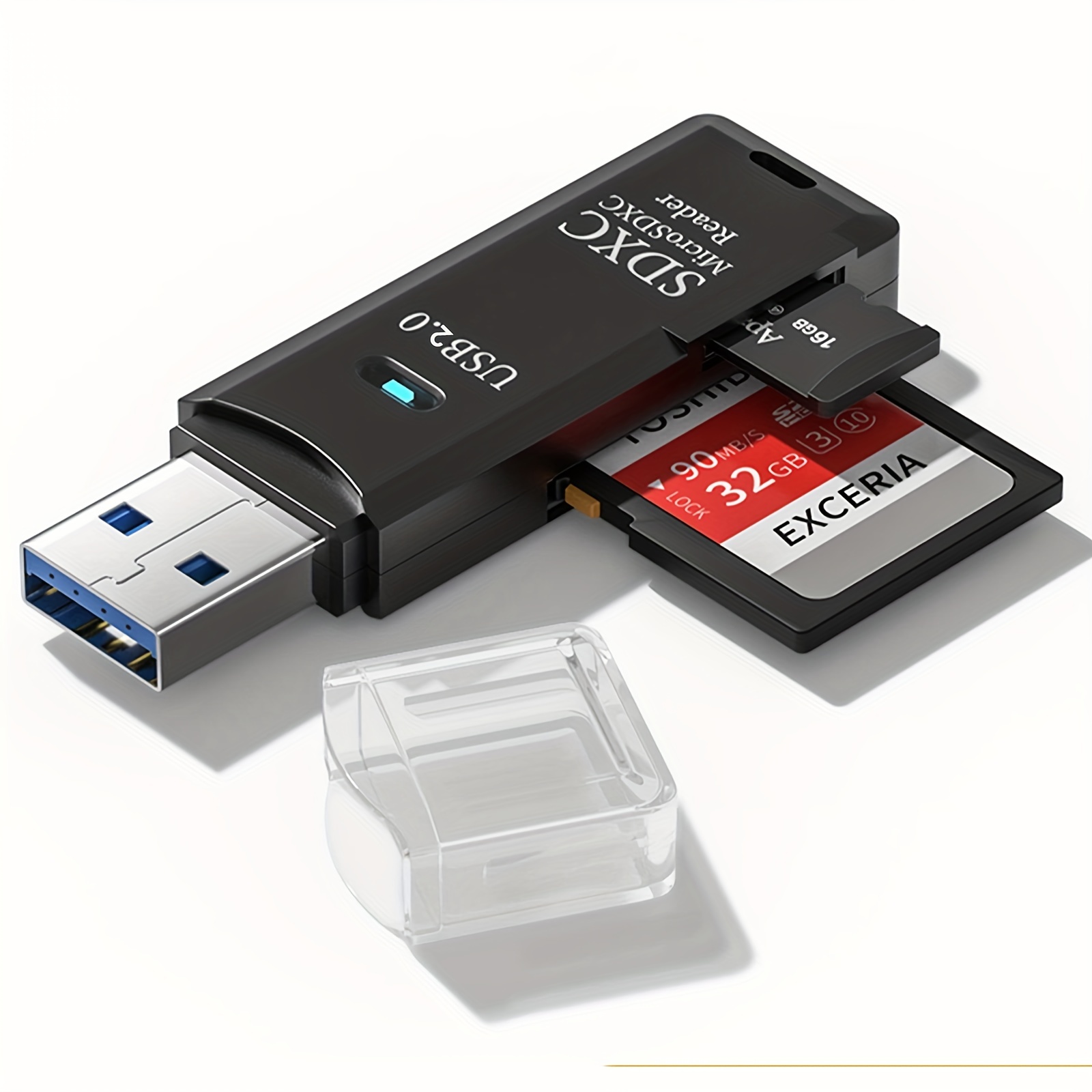 Lecteur de carte SD USB C, Micro USB 3.0, Type C vers Micro SD, Adaptateur  TF, Lecteur de carte mémoire intelligent, Adaptateur OTG pour ordinateur  portable, PC - AliExpress