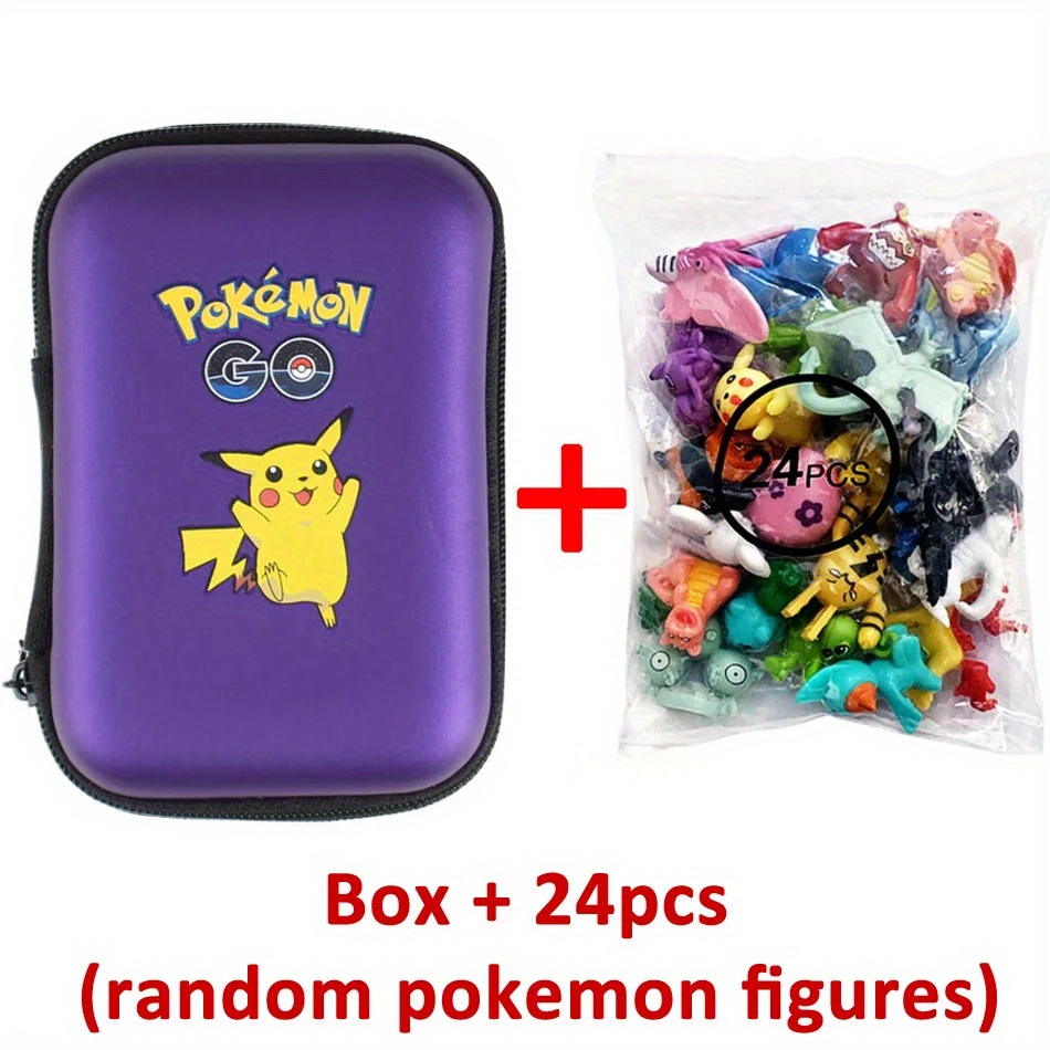 Pokemon Figures Toy Set 24pcs 1 Bag 2-3cm Bulk Anime Mini Doll Lot