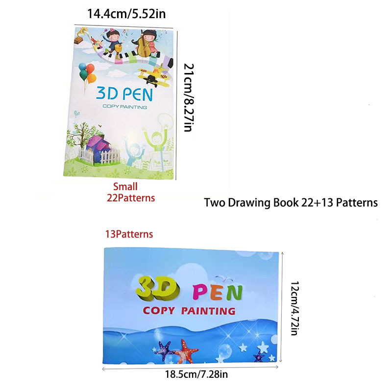 40 Colors Drawings 3d Drawing Book For Christmas Gift 3d - Temu