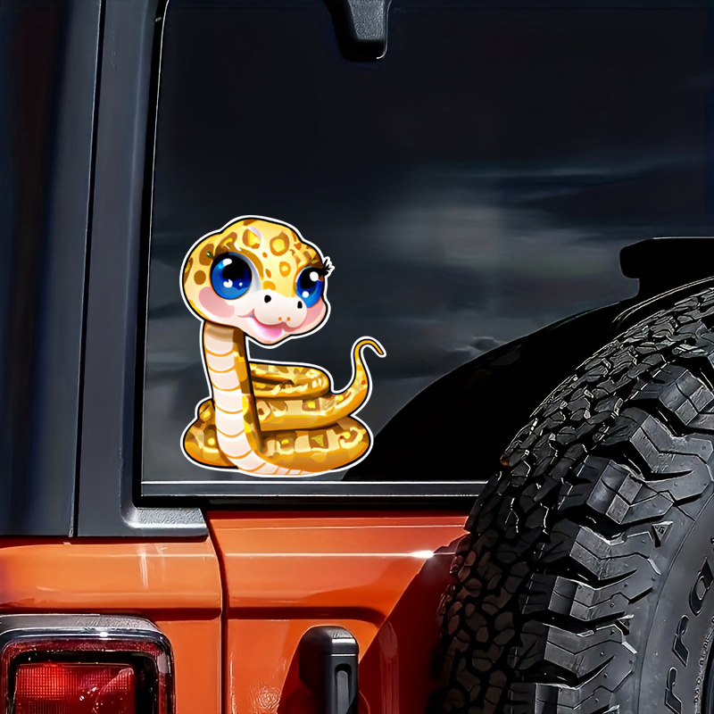 

Python Waterproof Vinyl Sticker For Car Bumper, Water Bottle, Snake Reptile Decal