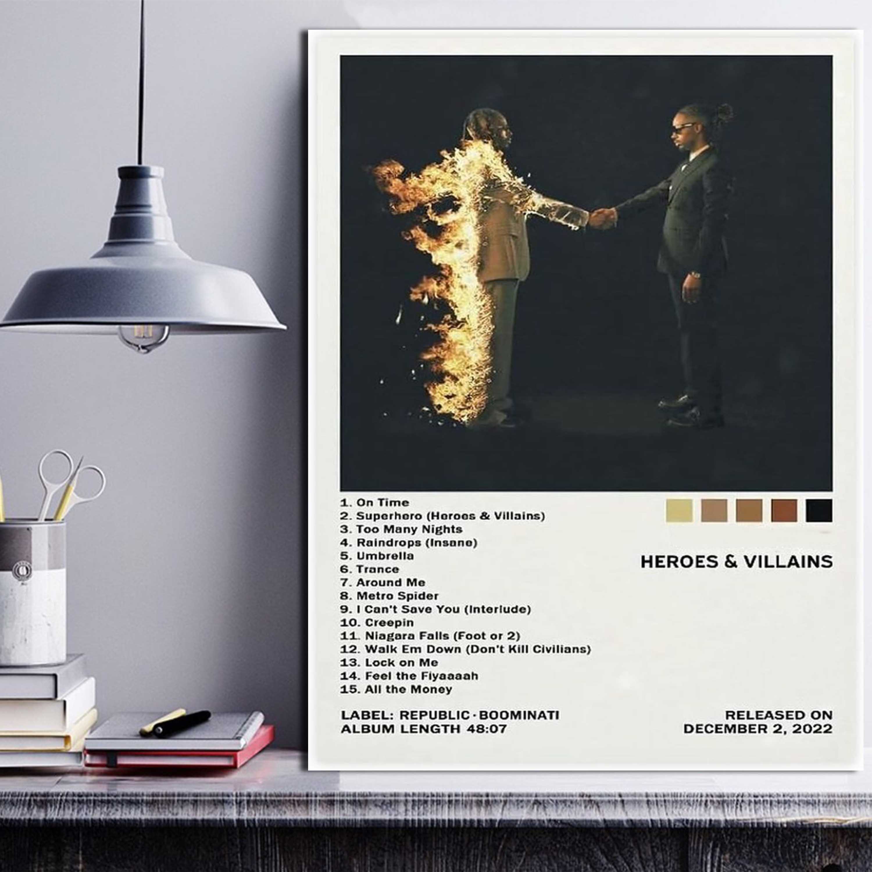  Un collage de 1 fotografías, póster personalizado de música con  impresión de canción musical regalo de San Valentín, canción de póster de  pareja, cubierta de álbum, regalo de música, impresiones musicales
