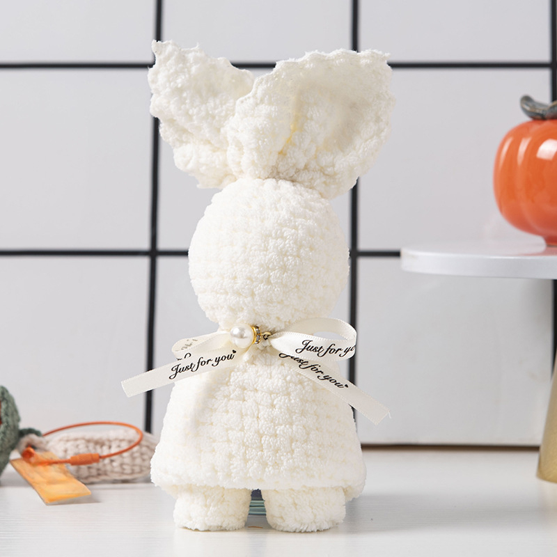 Little Rabbit Towel Wedding Hand Gift Creative Towel For Camping
