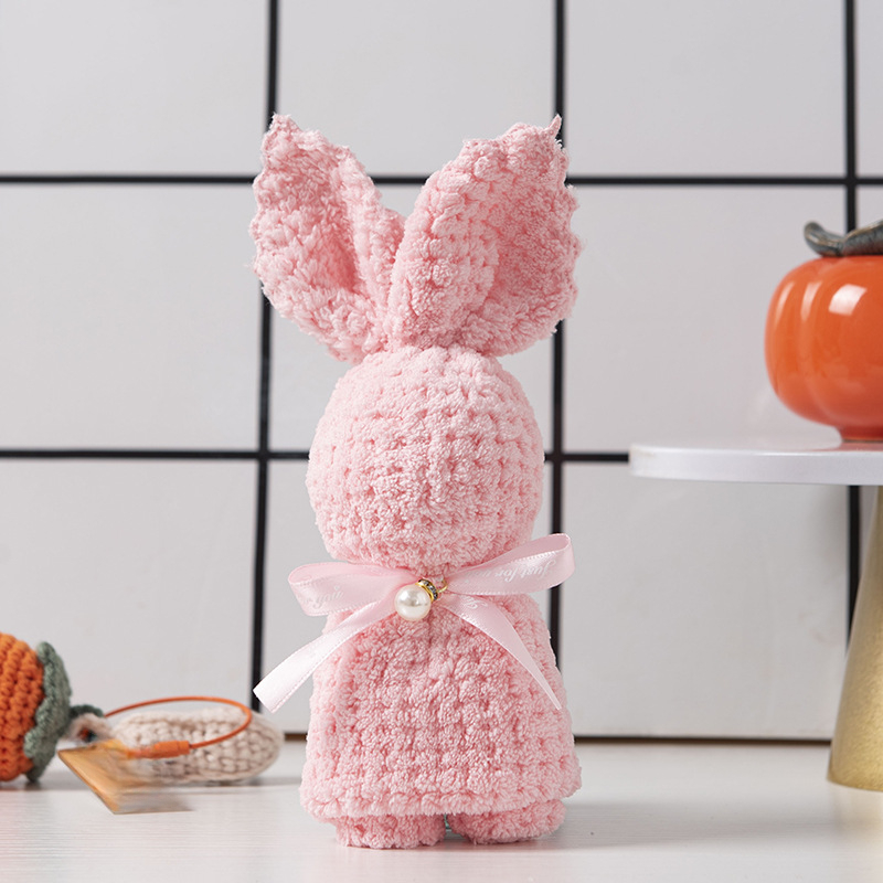 Little Rabbit Towel Wedding Hand Gift Creative Towel For Camping
