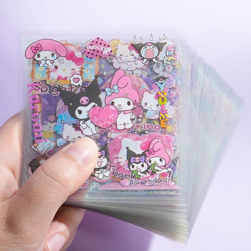 My Melody Cinnamoroll Kuromi Handbook Set Kawaii - Temu