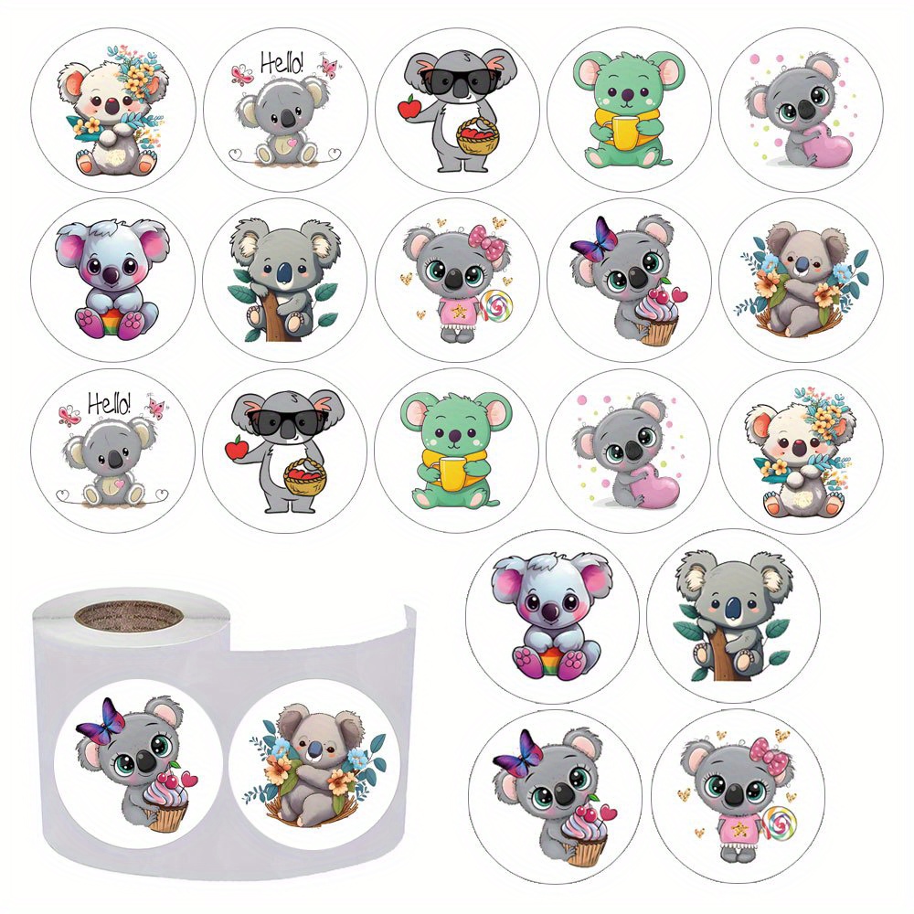 Cute Korean Bear Stickers Gifts for Girls Kids and Teens, 100pcs/Pack Small  Kawaii Rilakkuma Stickers, Vinyl Waterproof Lovely Aesthetic Stickers