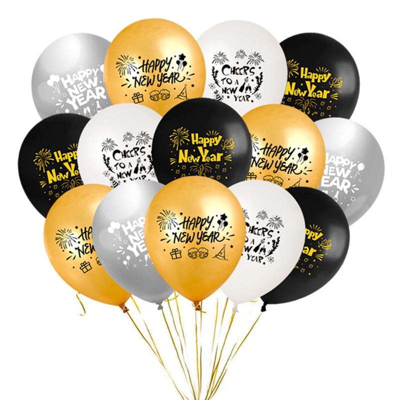 Cheer 40 globo dorado y negro, decoración de fiesta de cumpleaños 40 años,  globos de látex