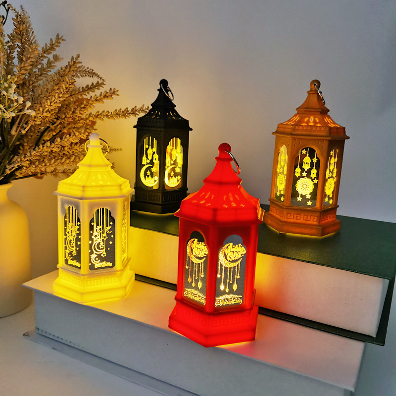 6pcs Ramadan LED Kerzenlichter, Eid Mubarak Home Decor, Islamische