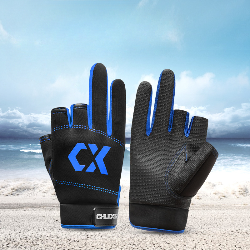 Waterproof Fishing Gloves Fingerless Breathable Gloves Anti - Temu
