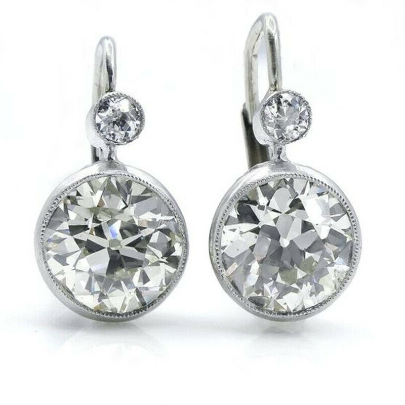 E-shop Paar stilvoller und eleganter silberner Ohrringe für Damen – perfektes Party-Schmuck-Erinnerungsstück