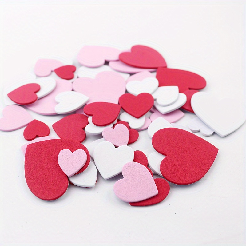 Cartoon Heart Stickers Colorful Heart Shaped Stickers Love - Temu