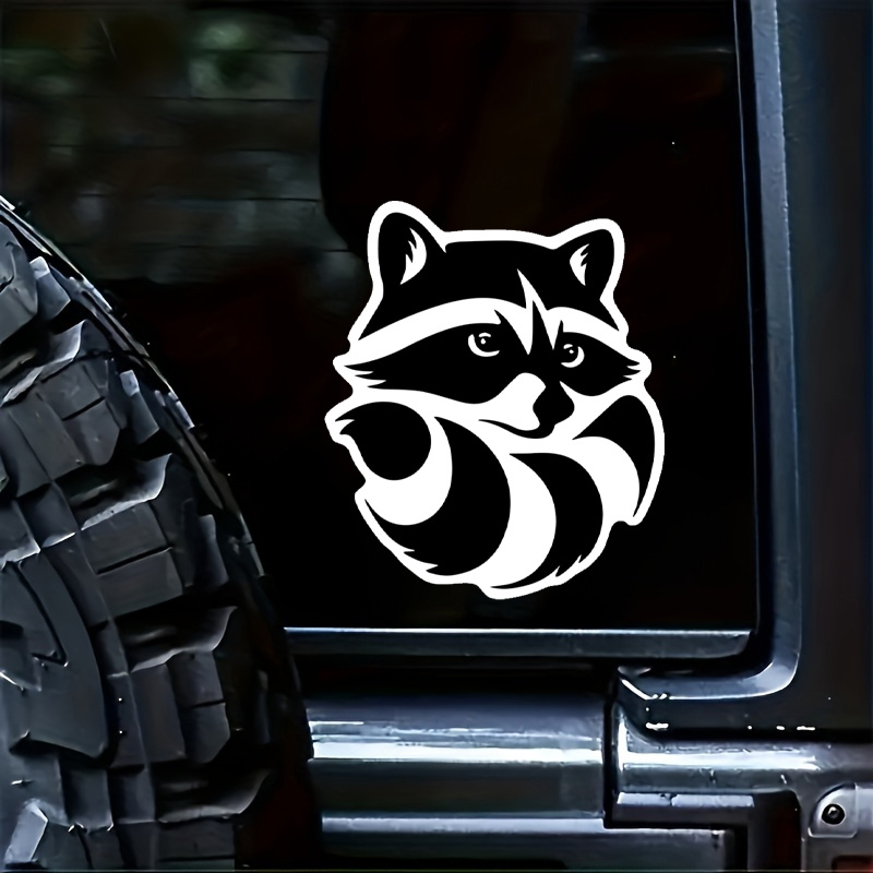 

Cute Baby Raccoon Decal Bumper Sticker - Bomb Vinyl Decal For Car Truck, Computer, Anywhere!