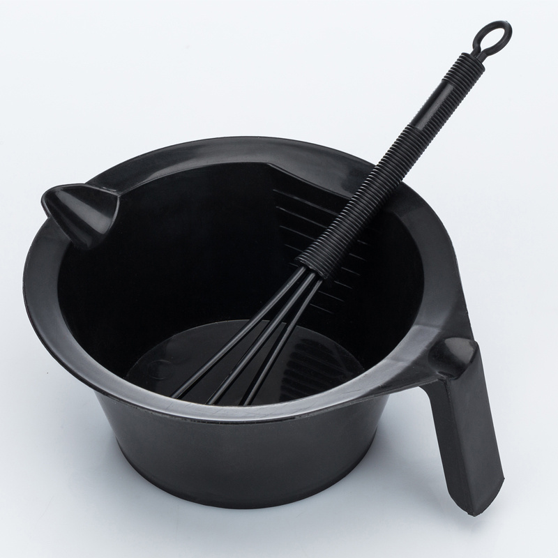 Image of Hair Stirring Stick 2 Piece Hair Salon Hair Color Supplies Egg Beater Mask Stirrer Hairdressing Set