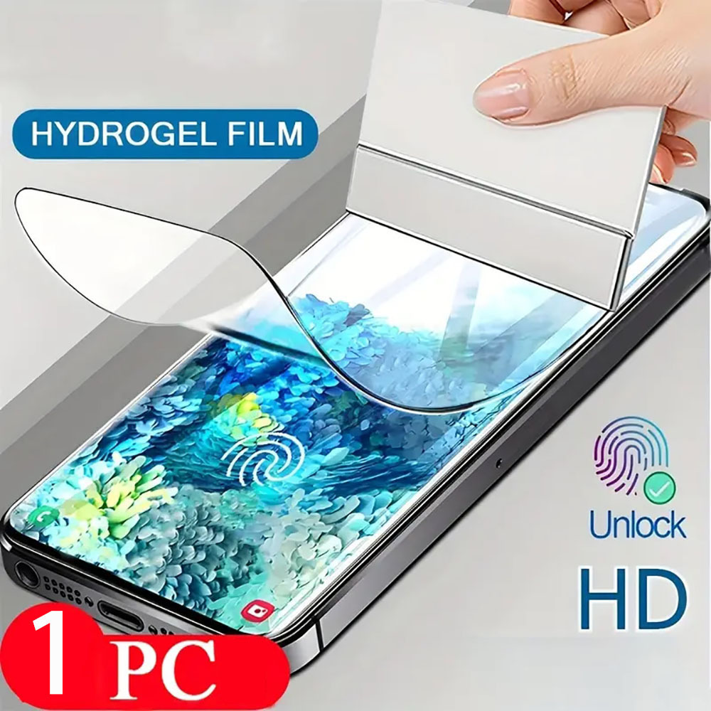 S21FE Hydrogel Film Samsung Galaxy S21 FE S23 Ultra Protecteur d'écran  Samsung S22 Ultra Films