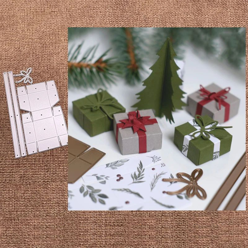 

1pc Metal Die Cut, Metal Cutting Die For Making Scrapbooking Diy Album Decorations, Box