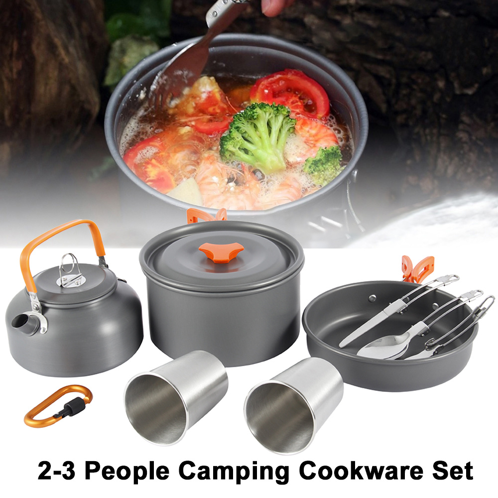 Juego Cocina Acampar, Kit Utensilios Cocina Acampar Equipo