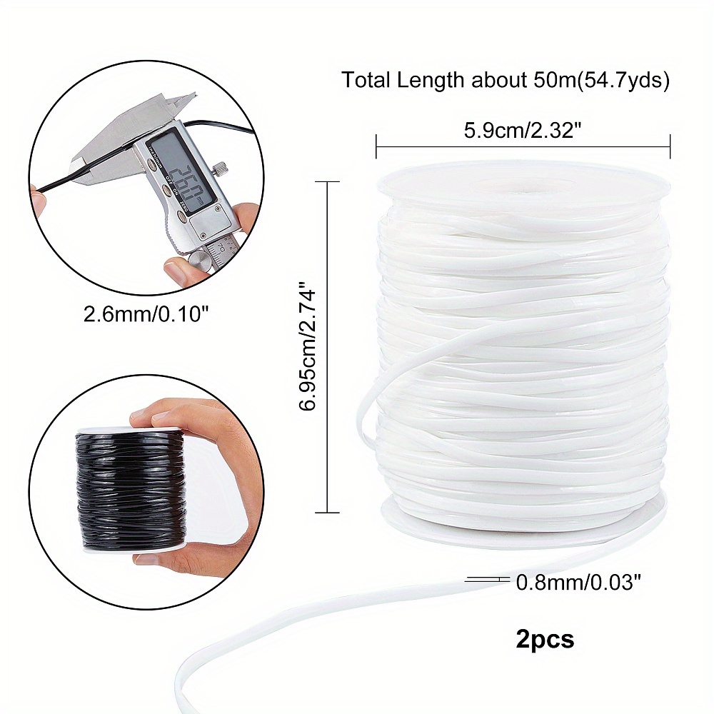 Plastic Lacing Cord Lanyard String Jewelry Craft Bracelet - Temu