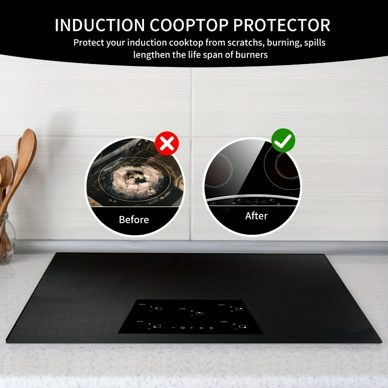 Large Induction Cooktop Protector Mat Induction Cooktop - Temu United  Kingdom