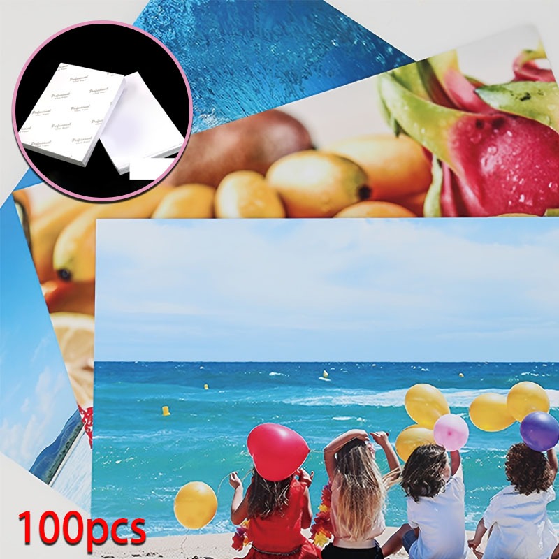 Photo Paper Double-sided Matte 8.5x11inch 50 Sheets, Compatible