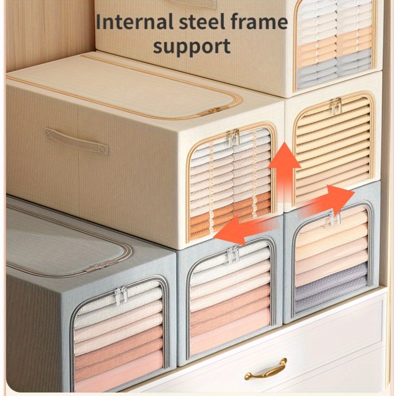 Caja De Almacenamiento Plegable Con Ruedas - Temu