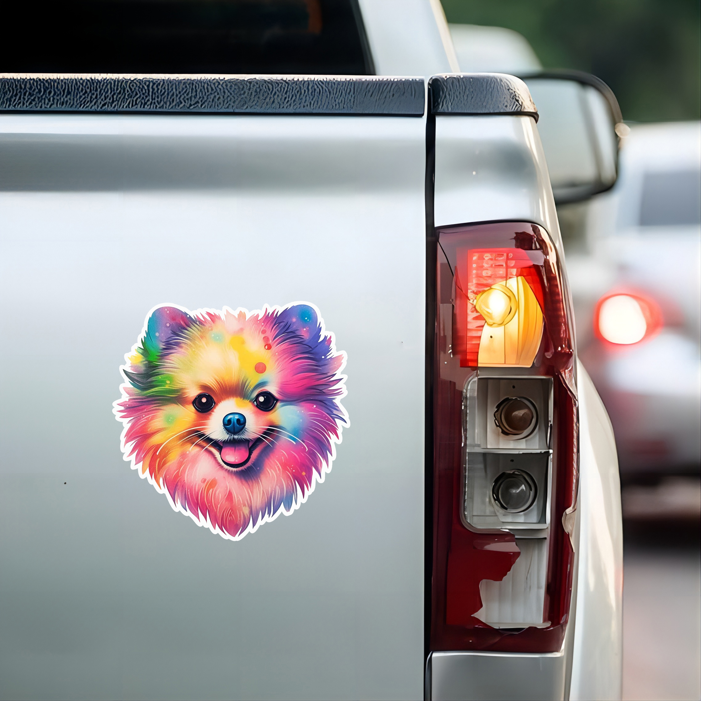 Pomeranian 2024 car sticker